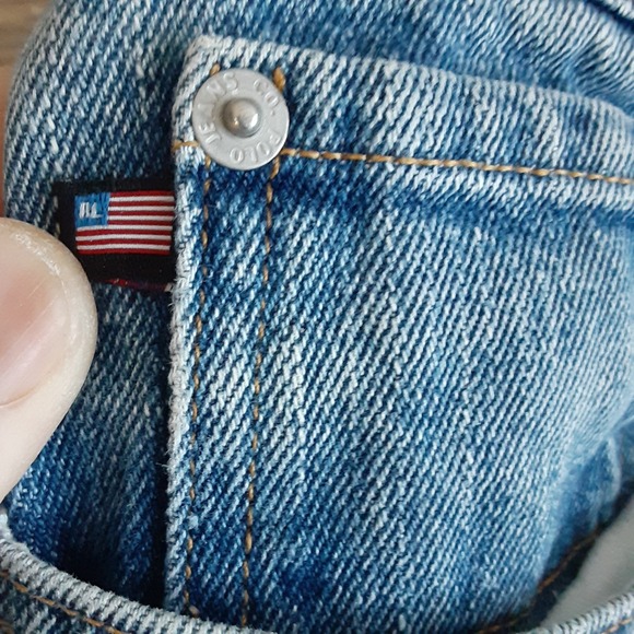 Polo Ralph Lauren Saturday Jeans Women's 10 x 29 Blue Straight Leg 100% Cotton - Picture 8 of 13